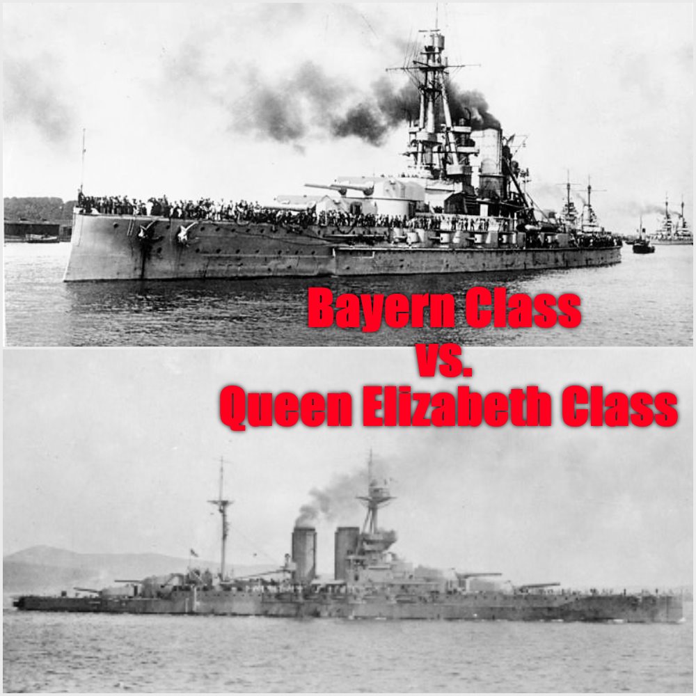 bayern class vs. queen elizabeth class