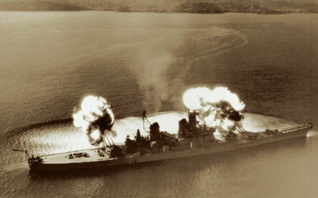 Life Aboard a US Navy Battleship During the Korean War