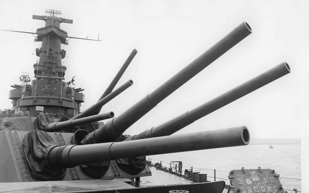 Battleship showdown: USS South Dakota versus the British 16B/38