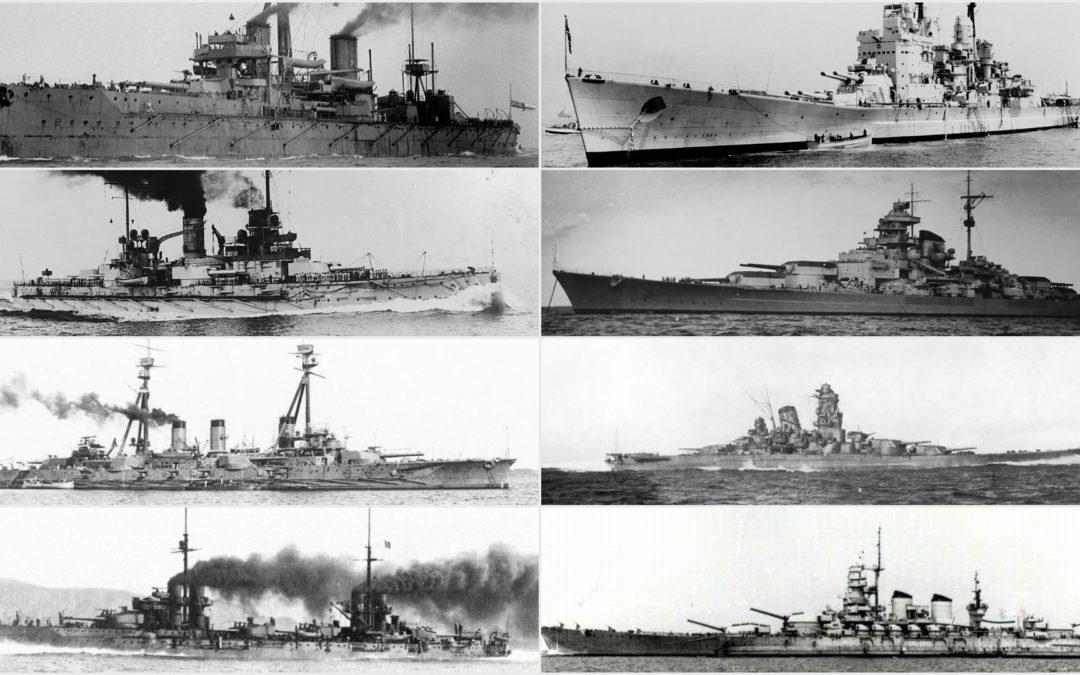 Battleship Evolution : From the first Dreadnought to the Last