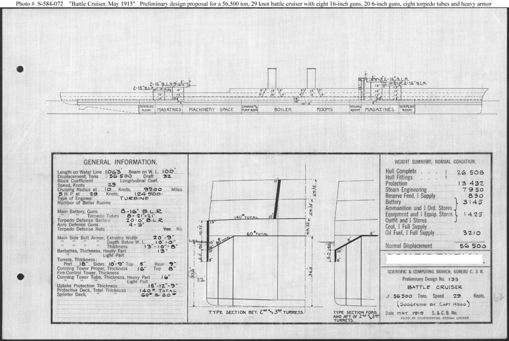 american battlecruiser