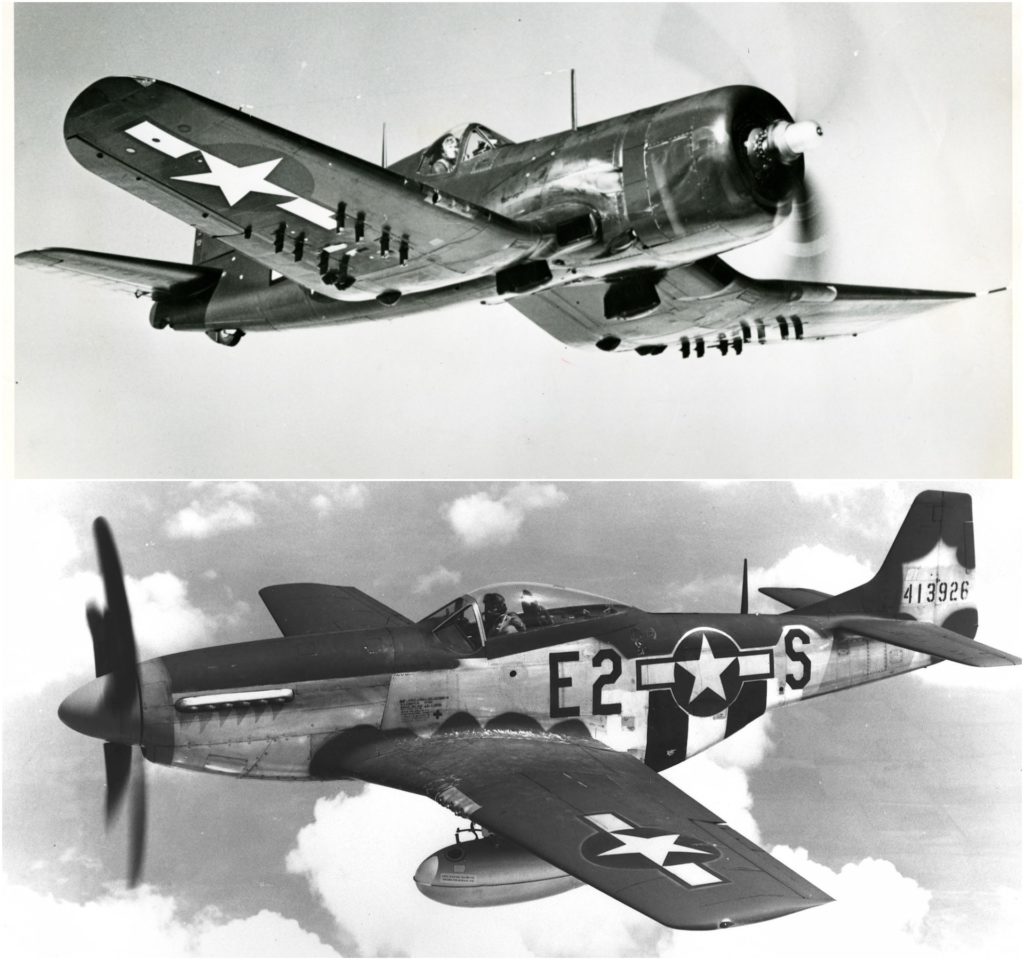 F4u Corsair vs P-51 Mustang