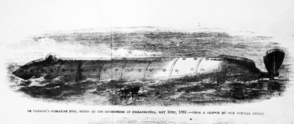 first submarine