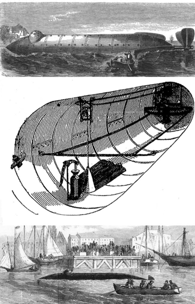 first submarine