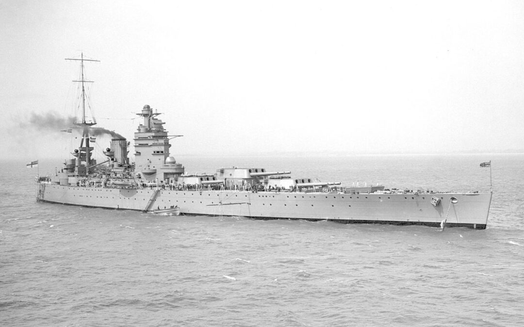 HMS Rodney’s actual speed during the Bismarck pursuit